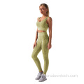 Yoga Leggings Set Zweiteilige Hose